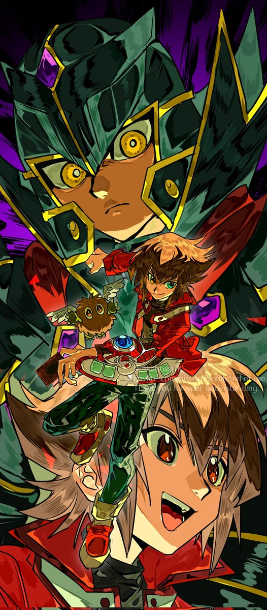 Your Road
*commission, art by：黑牙狗洛洛
#遊城十代生誕祭2024