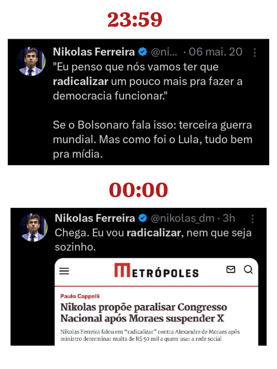 _Cheguei's tweet photo. Força, Nikolas @nikolas_dm kkk https://t.co/ANOaGB9IXv