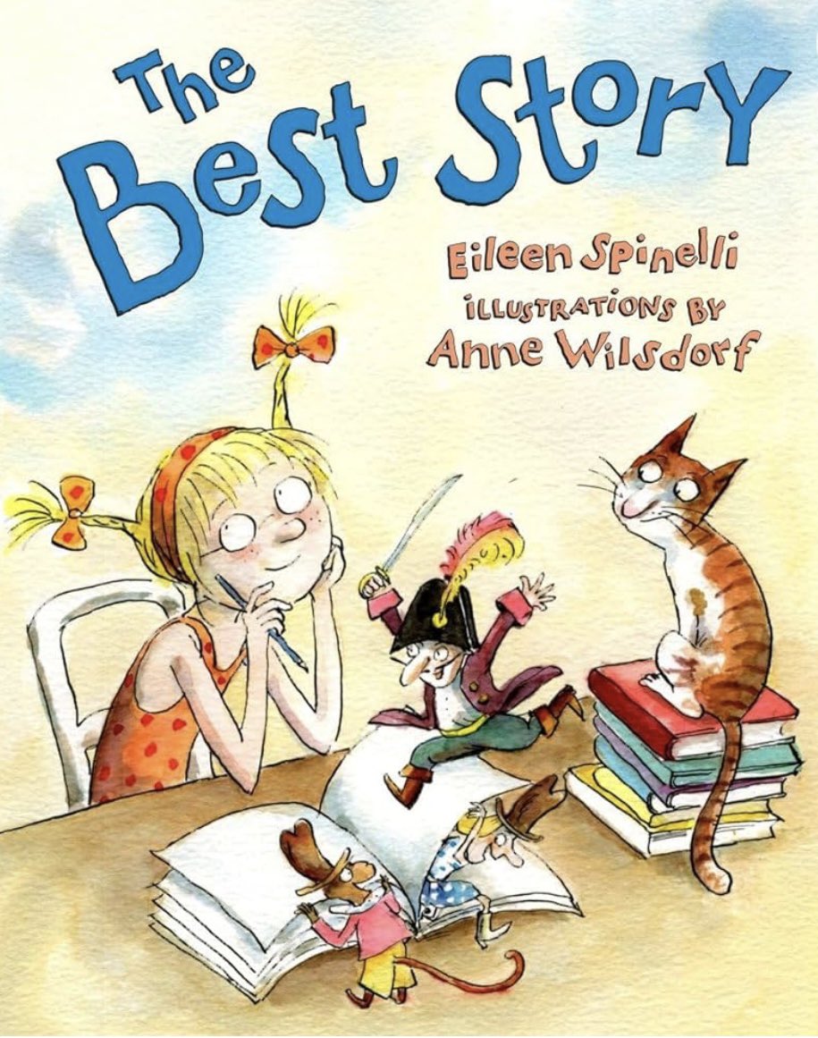 We worked on sentence writing today. Students brainstormed and created a setting, problem, solution, and characters. Then they made a final draft with an illustration. We were inspired by the book “The Best Story.” <a href="/HumbleISD_CE/">Centennial Elementary</a>