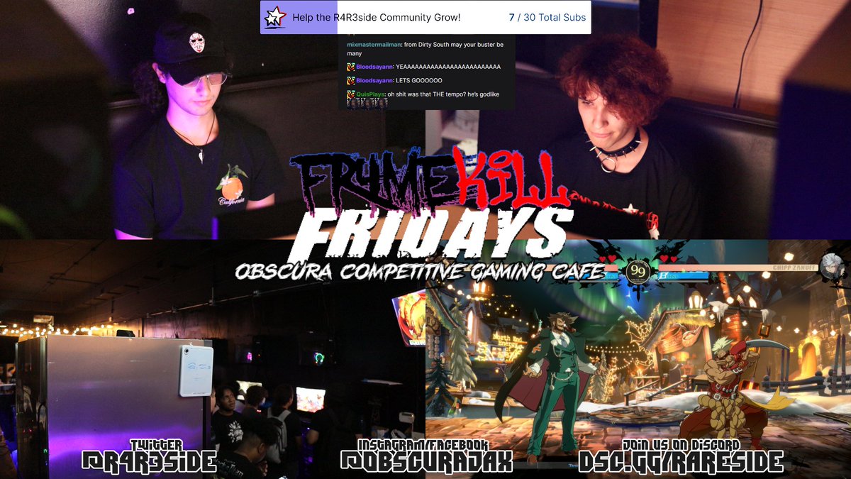 R4R3side's tweet photo. We're live with top 8 https://t.co/VqYUxZrpjE
Guilty Gear Strive #FrameKillFridays https://t.co/lBxVgs8H2d