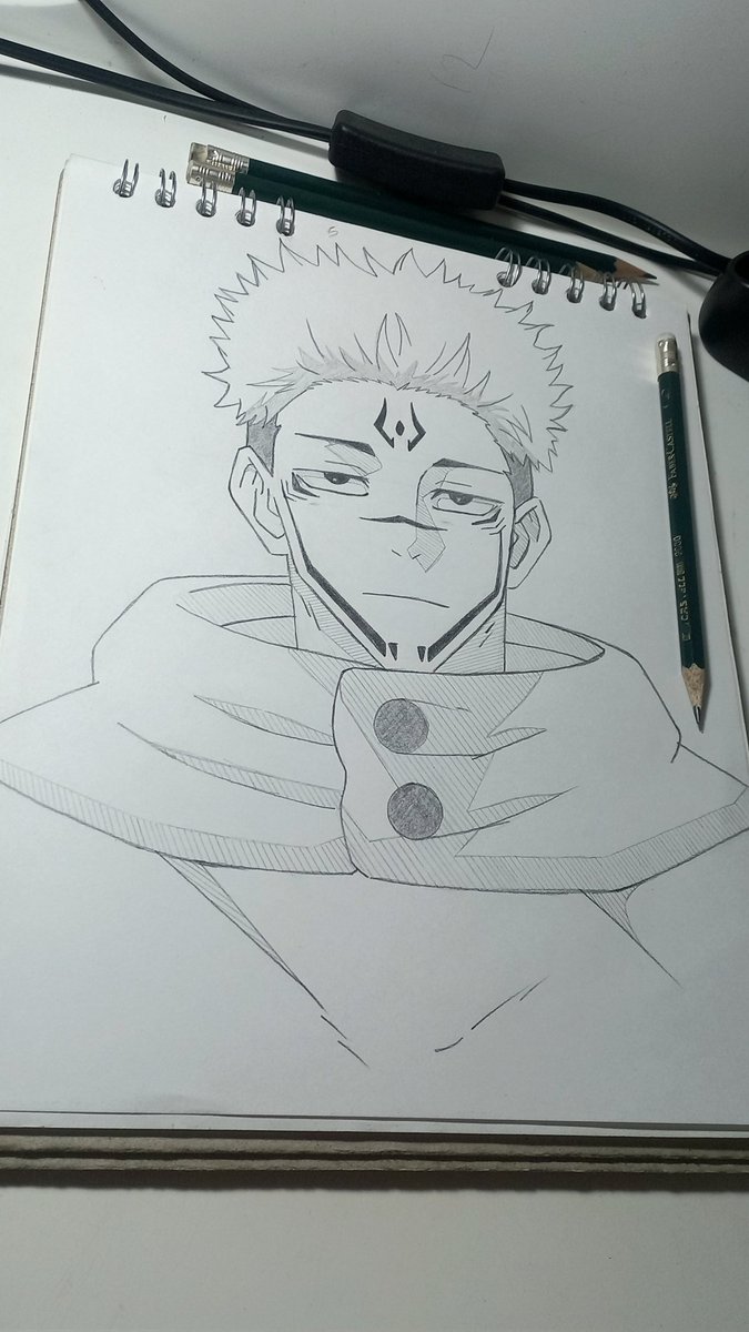 street_79_'s tweet photo. Dándole al tradicional✍️🏻

#JujutsuKaisen #sketch #anime #draw https://t.co/3LOekMrerp