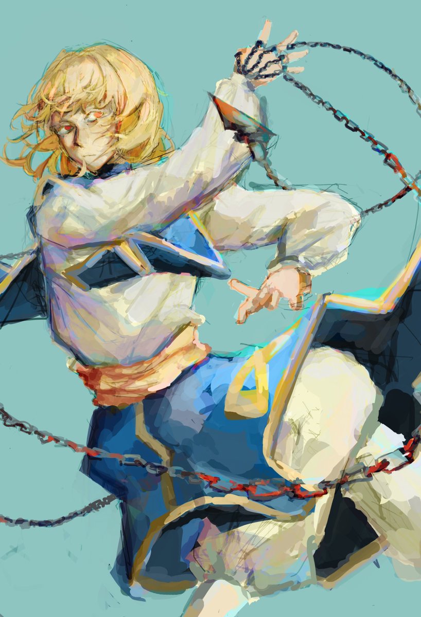 mengIn86's tweet image. I've been seeing people post their blue art, so here's my blue purpley art!
#blueart #drratio #sunday #HSR #HSRFanart #kurapika #hxh #hxhfanart #qifrey #witchhatatelier