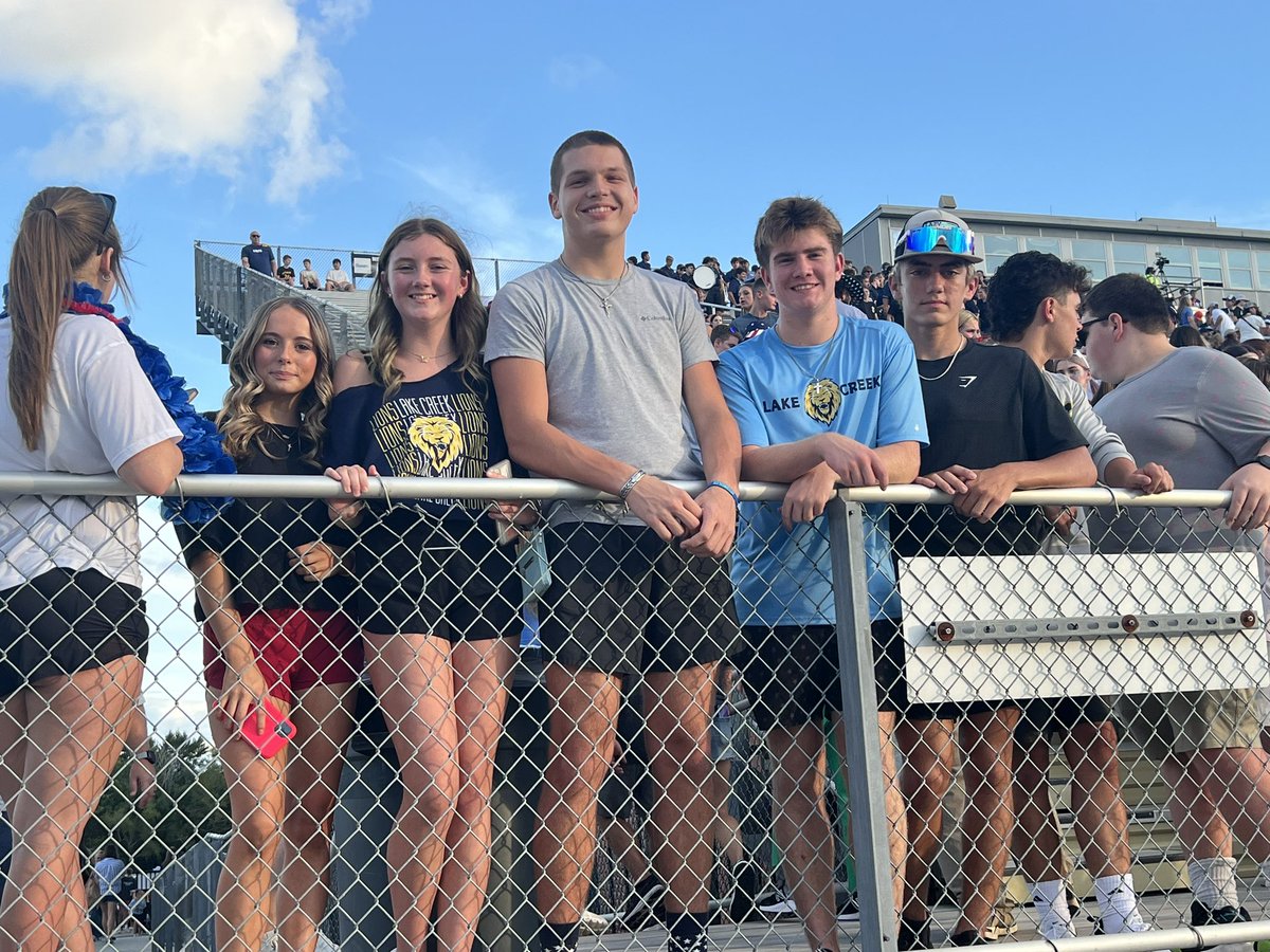 Football time at LCHS! Let’s go Lions!