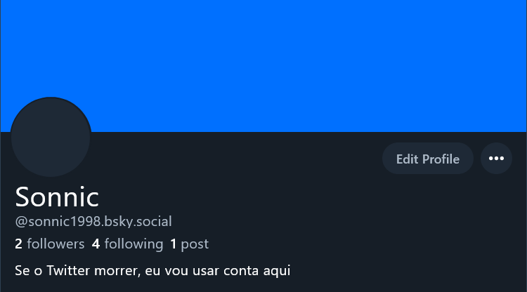 Meu BlueSky pra quem quiser me seguir lá