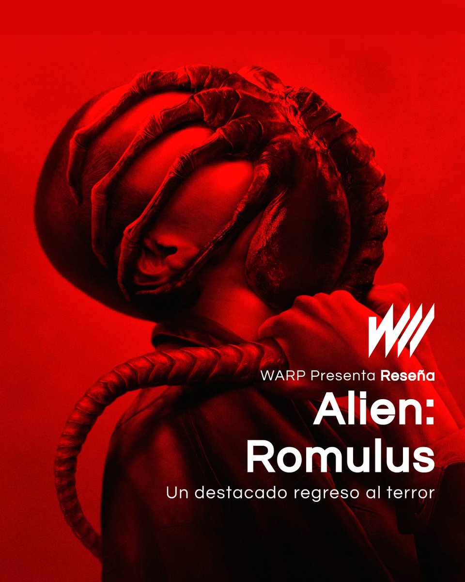 Alien: Romulus se presenta como la mejor entrega de la franquicia desde los ochenta. Y sin duda, esperamos una continuación.

warp.la/resena-alien-r…