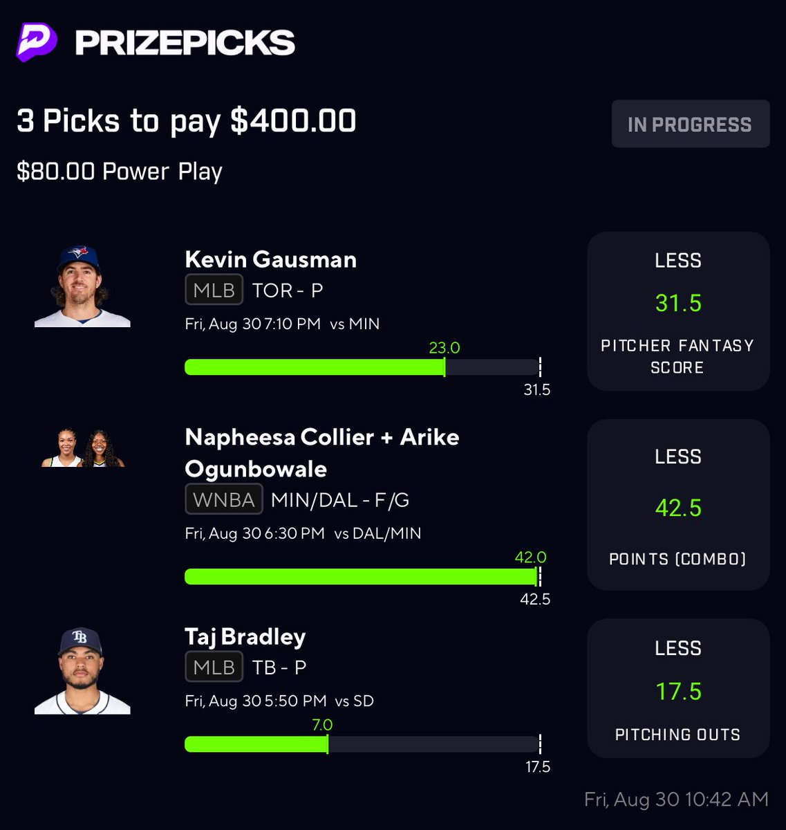 FollowOfficial's tweet photo. what a CRAZY SWEAT 😅 CASH #DUBS u know how hard it is to actually win one slip everyday i don’t think yal do we 7 days in a row need more for profit tho ✅✅✅ https://t.co/ffQK9mmvVD
