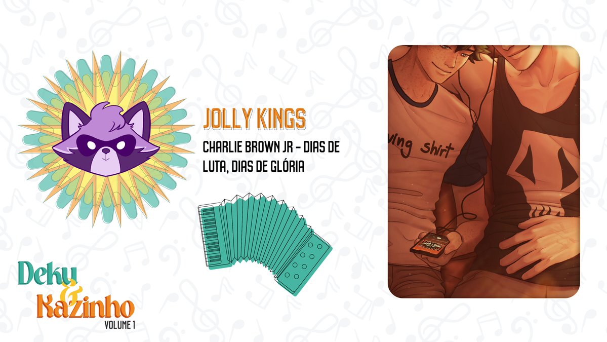 GUUUYYYYSSS lemme show the sneak peek I did for Deku &amp; Kazinho, The Brazilian BkDkBk Zine inspired by Brazilian music <a href="/bkdkbrzine/">Deku&Kazinho - Vol. 1</a>!! 🥳💕
I had the wonderful <a href="/k_ju/">Kjuzera Writes</a> as writer partner, I'll tag her preview below!✨ 
bkdkzinebr.carrd.co/#compre (br) and ko-fi.com/s/1ba5e8ed4c (english)