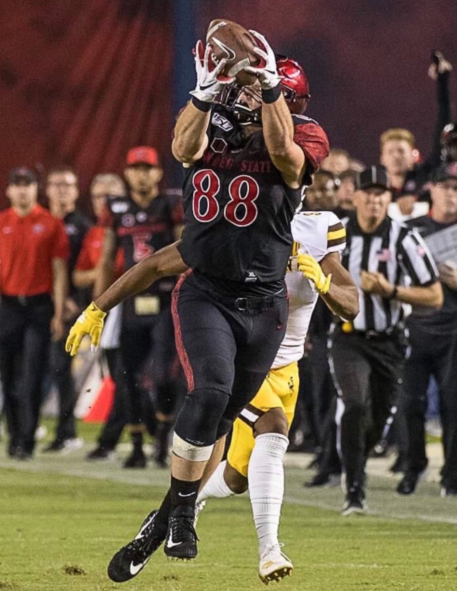 Anyone else excited to watch #Aztec4Life <a href="/bellinger_12/">ℬellinger</a> as TE1 for the Giants?

📸 <a href="/DonDeMarsPhoto/">Don De Mars Photography</a>