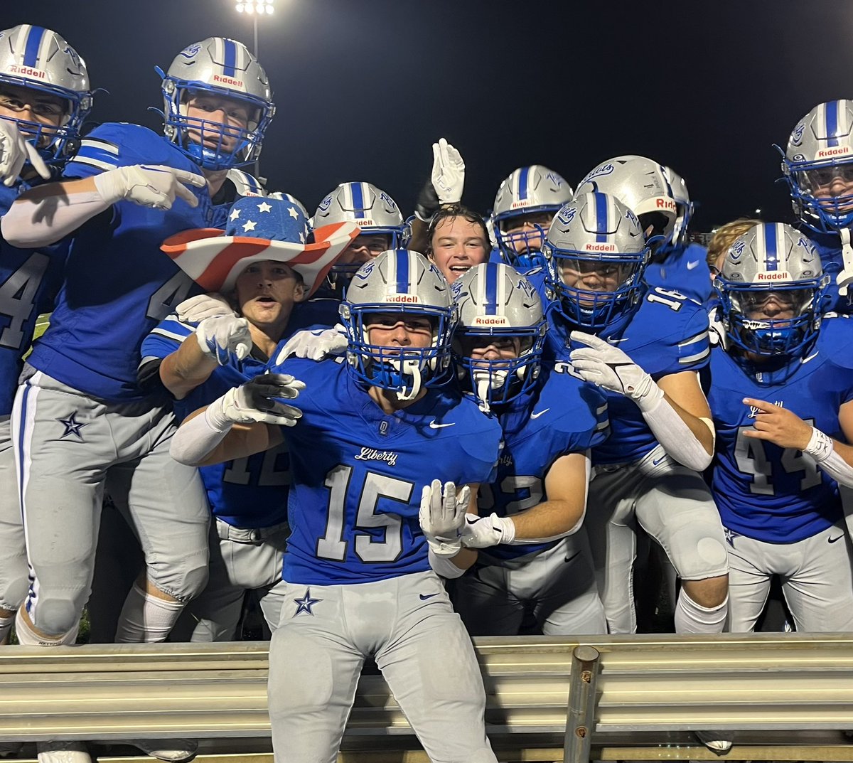 Wild Dogs back at it tonight! #TAKE 2-0 <a href="/OlibFootball/">Liberty Football</a>