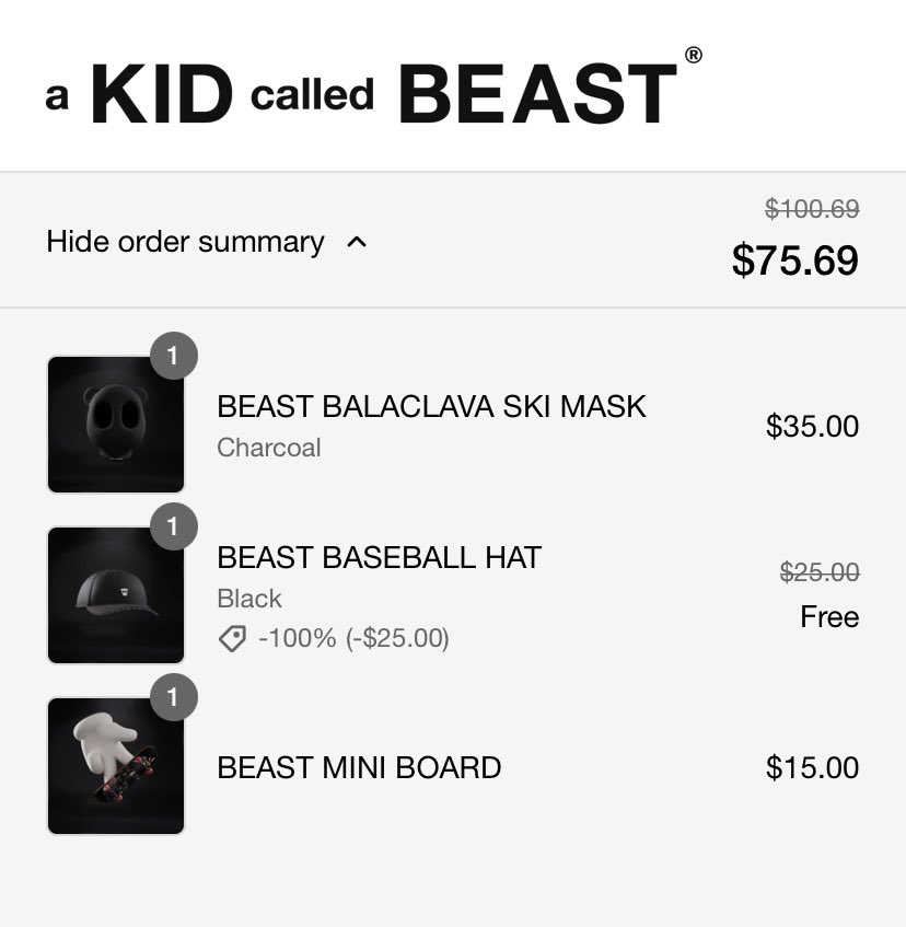 TooMazing265's tweet photo. You know I had to grab the Balaclava
@akidcalledbeast 
Thank you @memexbby @Gabo_Anany for the hat code. BEaST community 
i appreciate you🫡🥃
Can’t wait for round two. Definitely grabbing more #AKCB 
IN @Rafsby WE TRUST https://t.co/4GdbIGYsyg