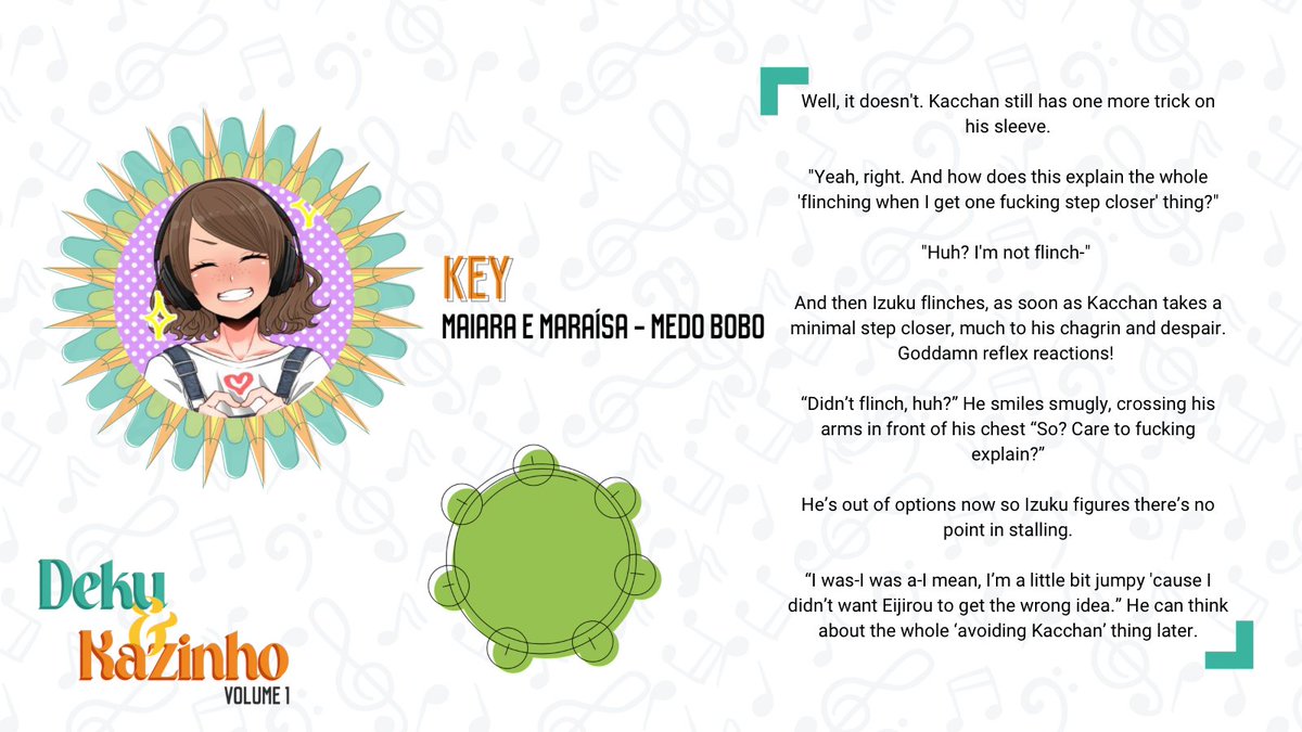 to leave on a high note here's my preview for <a href="/bkdkbrzine/">Deku&Kazinho - Vol. 1</a> our beloved Brazilian bkdk zine inspired by Brazilian songs!!

our pre-orders will be open until September 15th  so don't miss out on this chance!

shares are incredibly appreciated  
ko-fi.com/s/1ba5e8ed4c