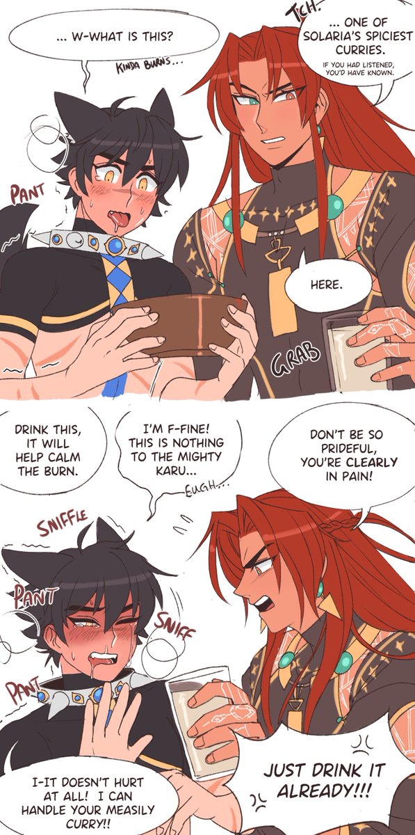 Dog tries spicy food
#NUcarnival  #Dante #Karu