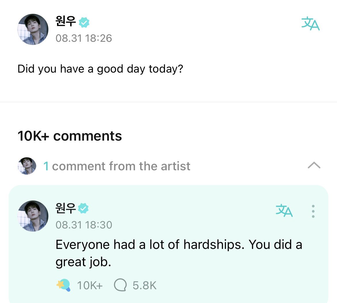 heybabydeul's tweet photo. “Everyone had a lot of hardships. You did a great job.” 🫂❤️‍🩹 https://t.co/GU7198VpOD