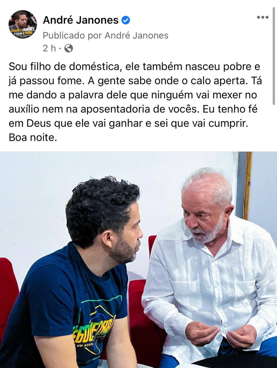 @AndreJanonesAdv Obrigada Janones você faz parte do resgate da nossa democracia! 
FAZ O L 🕺🏻🇧🇷