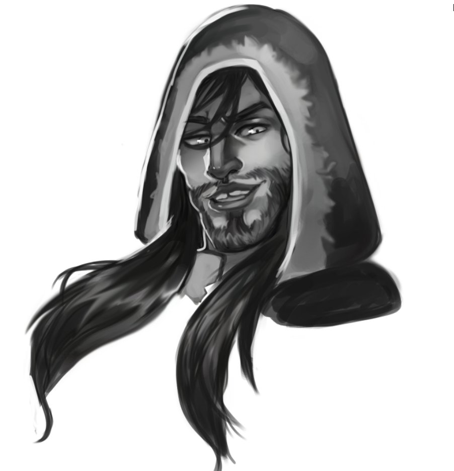 OddAlchemist's tweet image. First batch of doodles @NharaTia ,@BrickBrooke , @inconStranger ! #DnDcharacter doodlethon~!