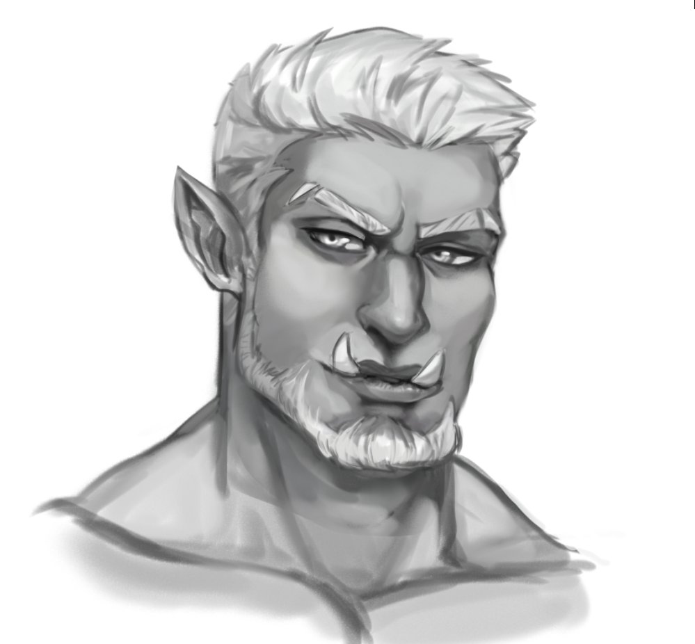 OddAlchemist's tweet image. First batch of doodles @NharaTia ,@BrickBrooke , @inconStranger ! #DnDcharacter doodlethon~!