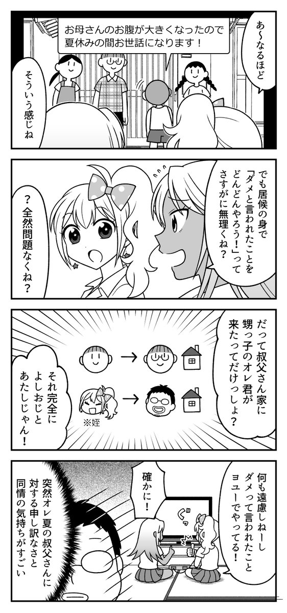 おじさんとギャルと一緒にレトロゲームで夏休みを満喫しようや(2/4) 