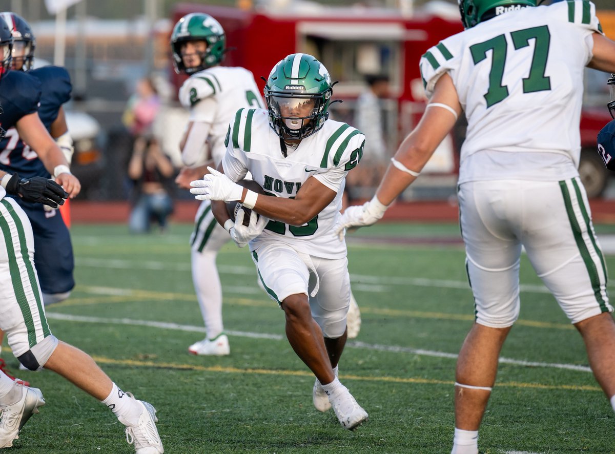 KFehrLindsey's tweet photo. Pictures up from last night's @novifootball game up on my website - click on sports at https://t.co/uFvbanlCTC https://t.co/qTqQDVqcvr