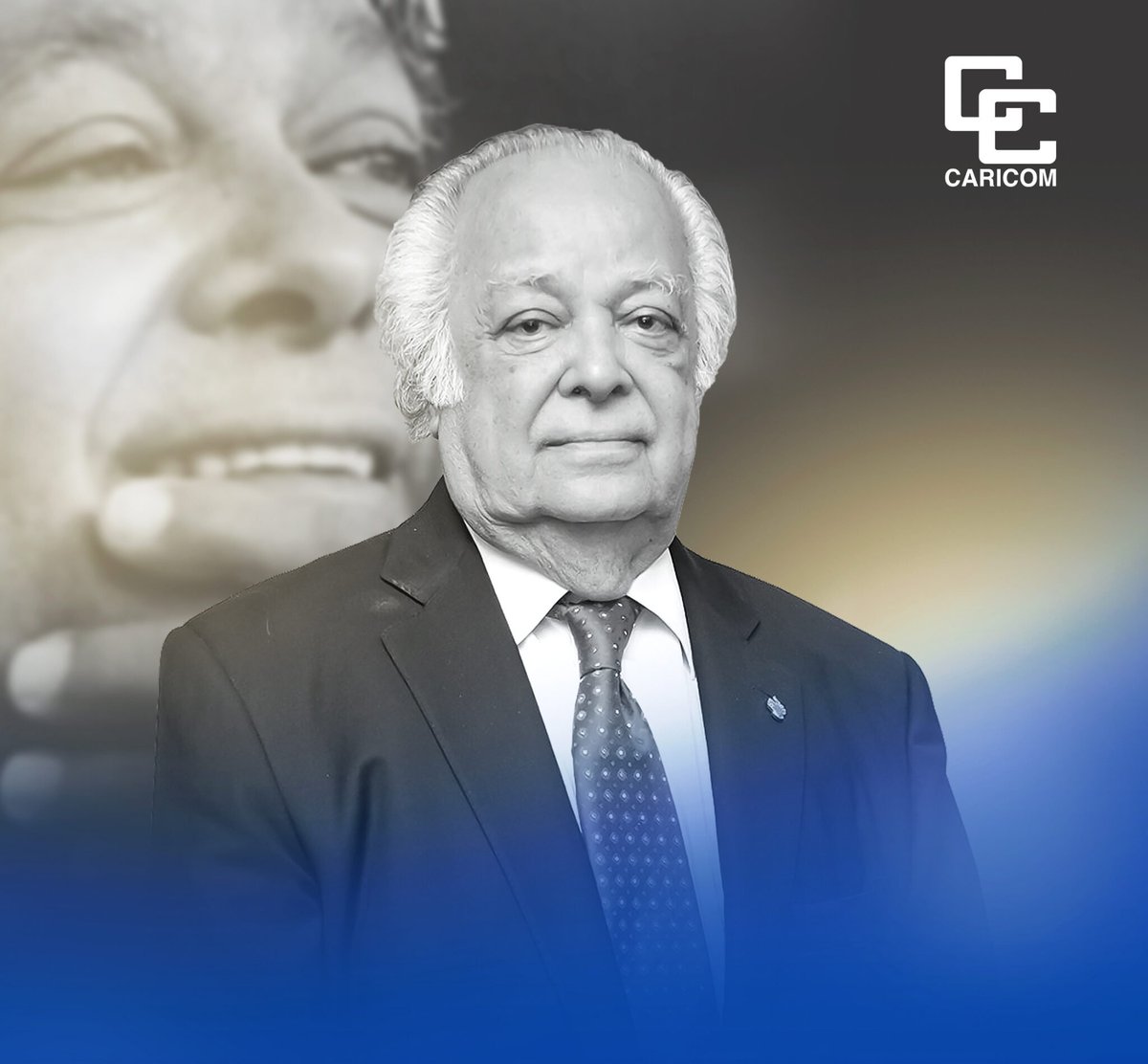 The CARICOM Secretariat is profoundly saddened at the passing of Sir Shridath “Sonny” Ramphal, on 30 August 2024. We join the Region and the international community in mourning his loss, and in lauding his life marked by committed service and excellence. shorturl.at/nNtO9