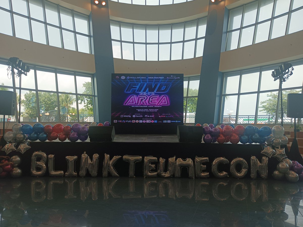 D-DAY! See you FILO-BLINKs 🩷🩵 

#TREASURE #BLACKPINK #KmmunityPHLovesBlinks #BlinkTeumeCon #MOAFANFEST #GoLangNangGo #StanlyEvents #PlaygroundForFans <a href="/TheMallofAsia/">SM Mall of Asia</a> <a href="/Stanlyapp/">Stanly</a> <a href="/KmmunityPH/">Globe Kmmunity PH</a> <a href="/ncatphilippines/">N.Cat Philippines</a> <a href="/Spotify/">Spotify</a>