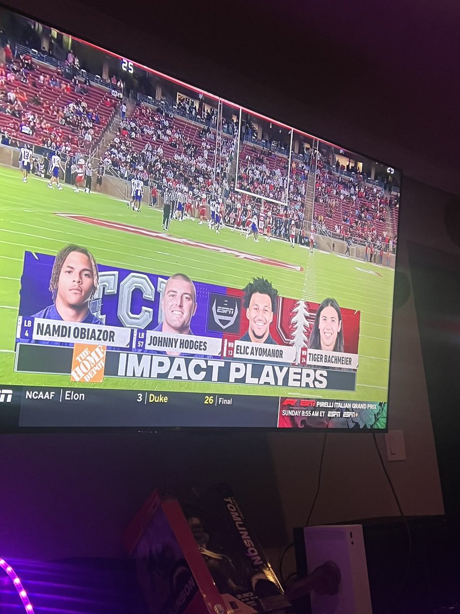 Is Tiger Bachmeier a dude? #Tcu #stanford  #letsgetthisbread