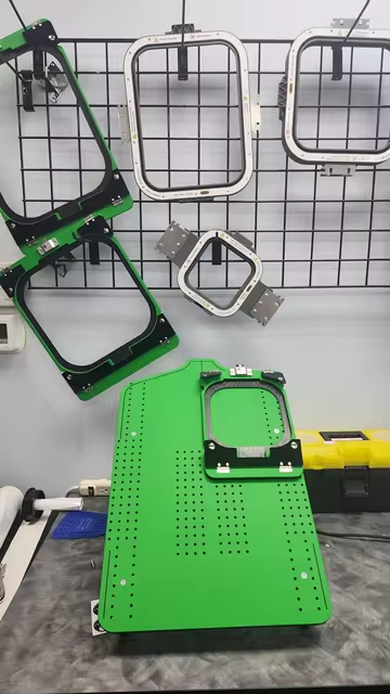 SallyPan6's tweet photo. QM-1501 Single head embroidery machine assembled with camera system, gain 100% good feedback from USA. 🥰

Magnetic frames and the hoop station, a MUST THING to all embroidery business!🤩

Choose YunFu, choose the best for your business👍
Sally Pan: +86 13477097821 https://t.co/73lb8jxN6F