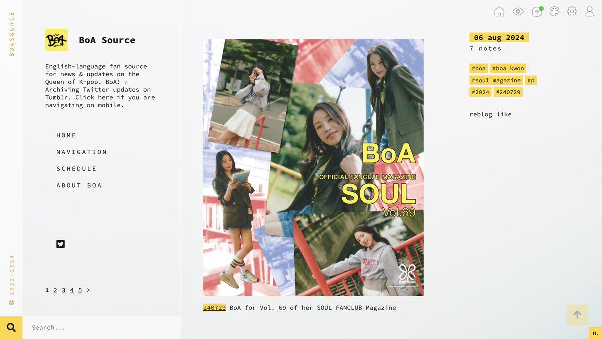 📲 To our Brazilian followers: you can also find our updates on Tumblr, if Twitter becomes inaccessible!

➤ boasource.tumblr.com

#BoA #보아