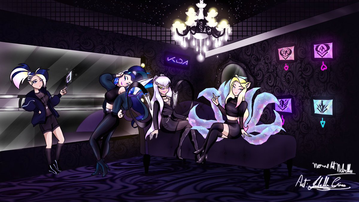 NebLull's tweet image. #KDA #kdaahri #kdafc #kdaevellynn #kdaakali #kdaKaisa #Theberestkda #Dark #KPOP #LeagueOfLegends #leagueoflegendskda