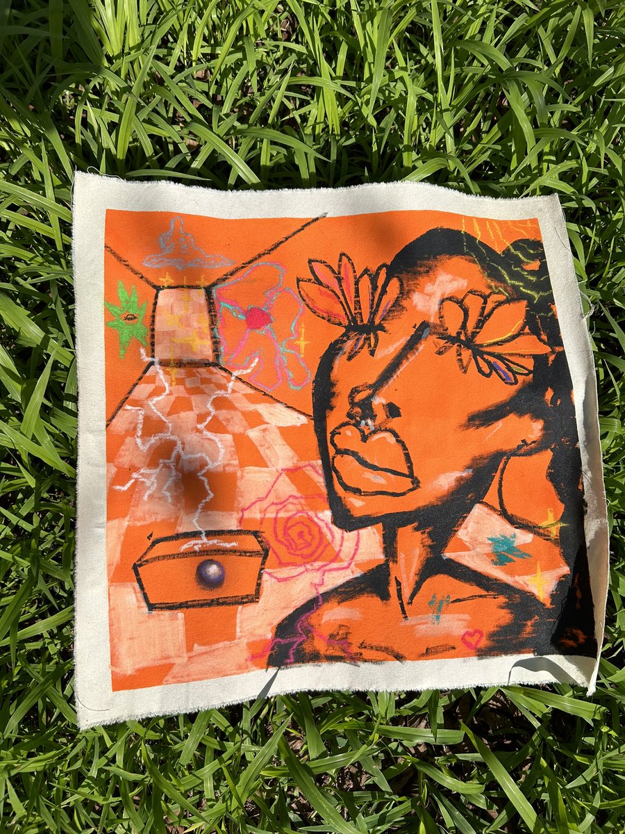 qabqabqab's tweet photo. Also here’s my art, so yall can remember of me as a human that loved to paint 🌟 https://t.co/l4nPxV08AA