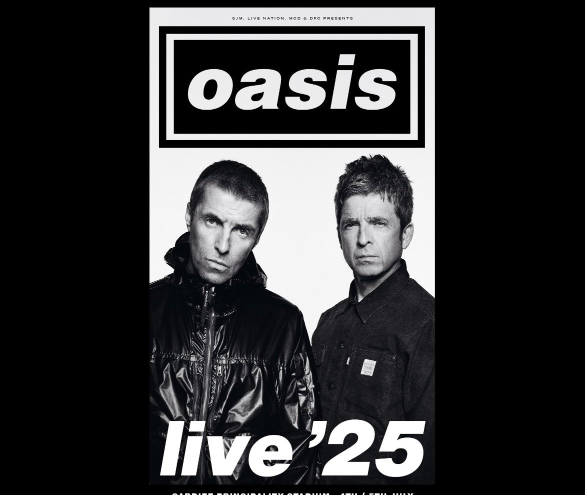What a diamond my wife is - don’t worry she said I will get you some tickets - she has got me 4 tickets to see Bad Gateway 503 at Croke Park, Dublin 🫣🫣🫣 are they any good 😊 #Oasis25