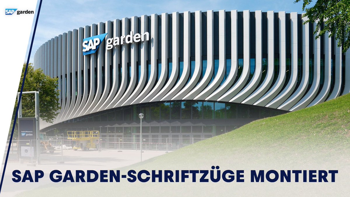 SAP Garden (@sapgarden) on Twitter photo Knapp einen Monat vor dem #GrandOpening vom 27.09.-03.10. sind die Schriftzüge am #SAPGarden montiert.✅
Im Westen und Osten begrüßen die Leuchtbuchstaben die Besucher des neuen Münchner Wahrzeichens im <a href="/OLYMPIAPARK/">Olympiapark München</a>.😍
Mehr Infos gibt es über den Link!
👉sapgarden.com/de/news/sap-ga… Knapp einen Monat vor dem #GrandOpening vom 27.09.-03.10. sind die Schriftzüge am #SAPGarden montiert.✅
Im Westen und Osten begrüßen die Leuchtbuchstaben die Besucher des neuen Münchner Wahrzeichens im <a href="/OLYMPIAPARK/">Olympiapark München</a>.😍
Mehr Infos gibt es über den Link!
👉sapgarden.com/de/news/sap-ga…