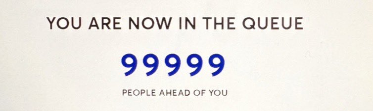 JoinThomasToday's tweet photo. @paddypower Odds on me getting 33333 in the queue please lol #Oasis https://t.co/QLWZcMnINP