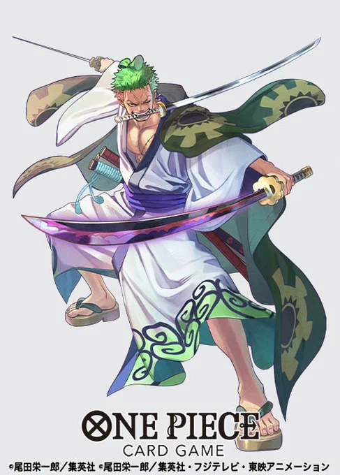 ONEPIECEカードゲーム「ブースターパック #新たなる皇帝【OP-09】」にて『ゾロ十郎』のイラストを担当させていただきました。どうぞよろしくお願いいたします[3/3]#ONEPIECEカードゲーム #ワンピカード 