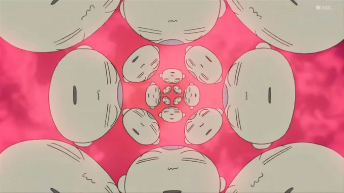 このサイケ感懐かしいなw  #クレヨンしんちゃん 