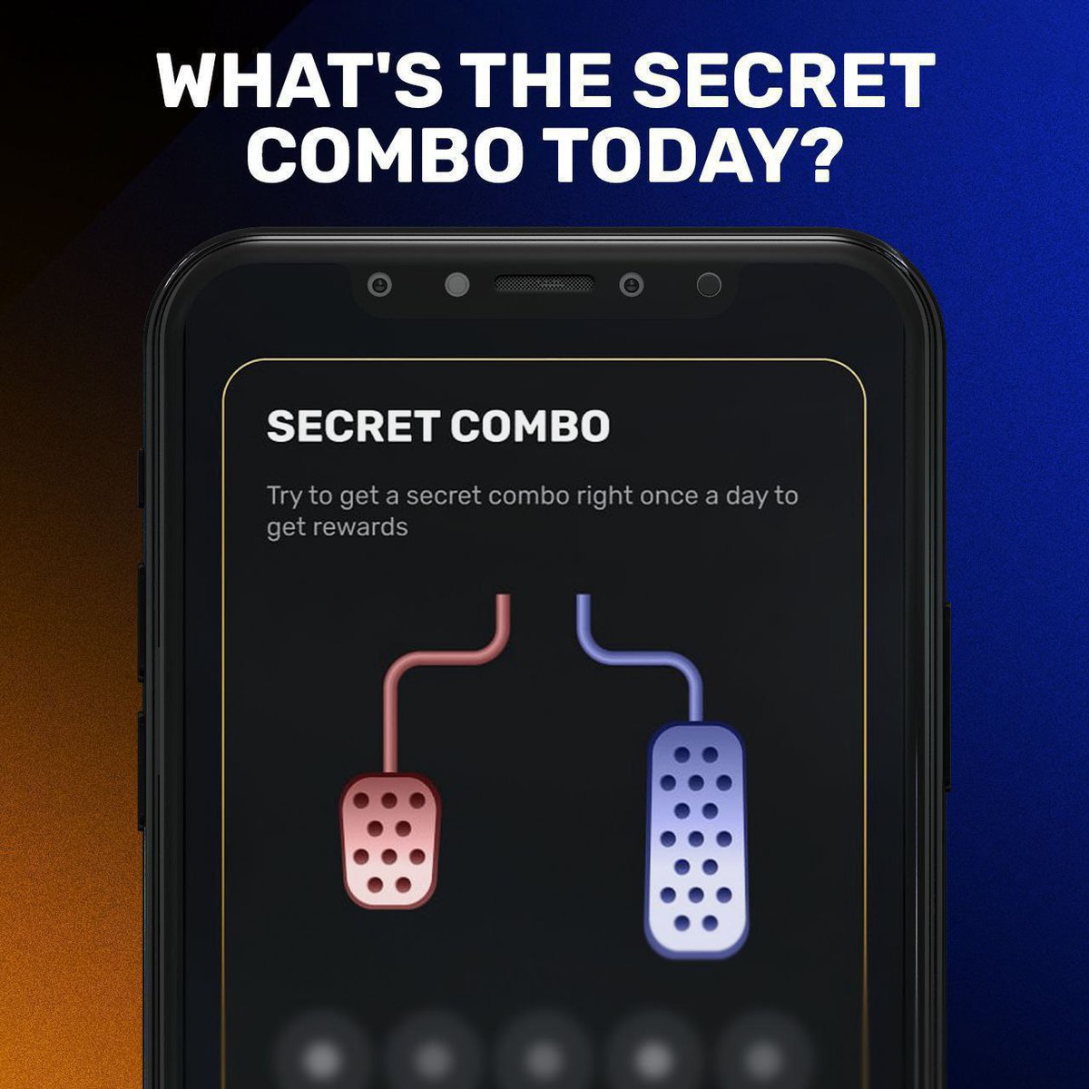 lambotapx's tweet photo. 🔔New day, new Secret combo

If you didn't guess it right away, you can try again later.

As usual it takes a little effort to pick up the code. Or you can ask our community for help. 

Play: https://t.co/C0YzVXsRzB https://t.co/mvH0BYFBug
