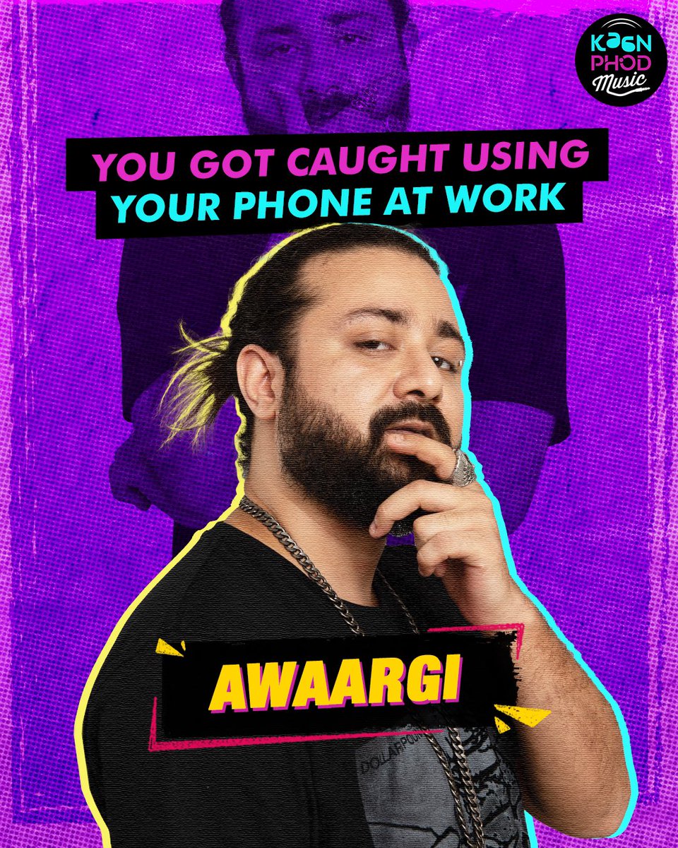 KaanPhodMusic's tweet image. Tag your office Awaargi gang 🫂

Like and Subscribe to KaanPhod Music’s YouTube channel to listen to the full song. 

#KaanPhodMusic #MusicKaMadhouse #Hustle03 #HustleShunyaTeen #SquadBoss #HustleKeSquadBosses #Playlist #Song #Music #Artist