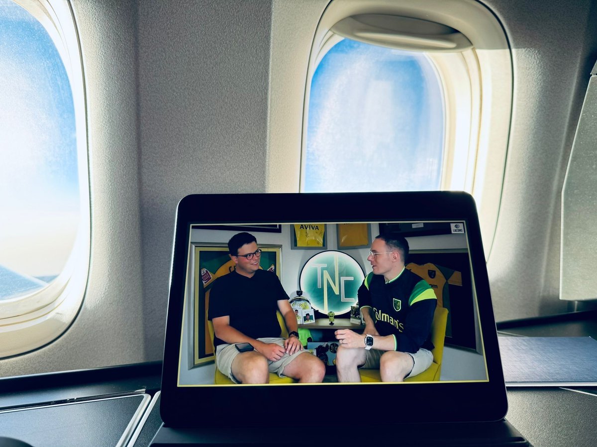 TizzOreo (@tizzoreo) on Twitter photo โ๏ธ <a href="/TalkNorwichCity/">Talk Norwich City</a> at 25K feet ๐
As proud sponsors of the number one #NCFC fan channel, it would be rude not to catch-upโฆ
Keep up the great work, gents!
OTBC ๐ฐ โ๏ธ <a href="/TalkNorwichCity/">Talk Norwich City</a> at 25K feet ๐
As proud sponsors of the number one #NCFC fan channel, it would be rude not to catch-upโฆ
Keep up the great work, gents!
OTBC ๐ฐ