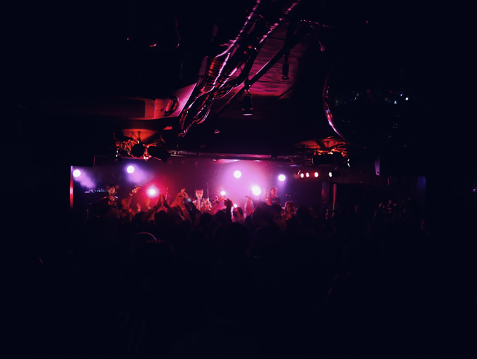 On stage media image