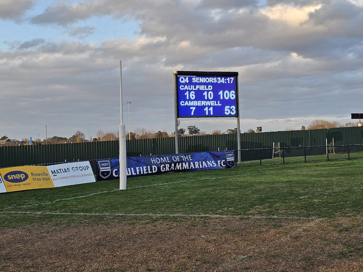 HUGE win from our Men’s Seniors beating Old Camberwell 106-53! The CGFC Men got the win when it mattered in the final game in the Home and Away season to avoid relegation! 
Bring on 2025 in Prem B 👊🏼💙🤍