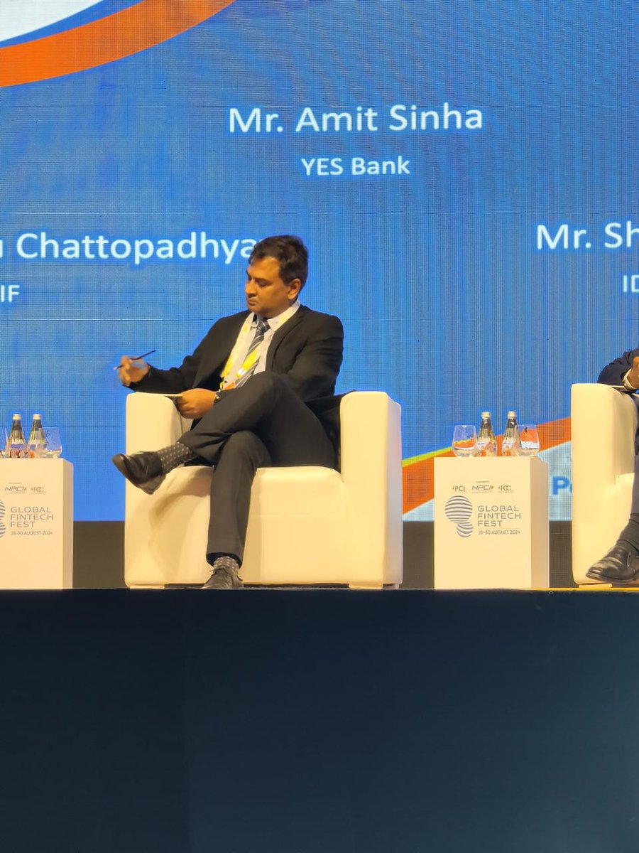 NPCI_NPCI's tweet photo. Subhrangshu Chattopadhyay, Director of Business and Head of Strategy at CRIF, emphasized during an insightful panel discussion that consumers should only borrow when necessary, stating, "Borrow if you need it tomorrow."

#GFF2024 #NPCIGFF2024 https://t.co/Pdn8pE8X1W