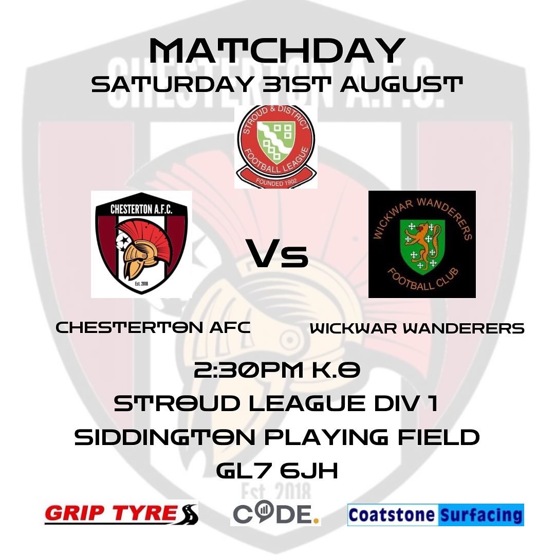 chesterton_afc's tweet photo. After an underwhelming opening day last weekend we go again today as we host Wickwar Wanderers.
Another tough test as we look to get our first points on the board. UTC!

#chestertonafc #chezzie #utc #stroudleague #football https://t.co/Pu5bqOqi2x