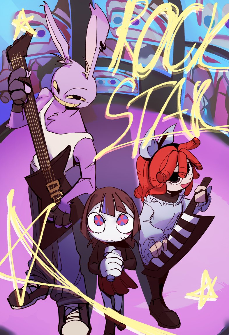 zuuzie_oo's tweet photo. TADC rockstar au!! cause.. why not

I will probably draw each char description later 

#TheAmazingDigitalCricus #tadcau https://t.co/Jg6Ninnuvk
