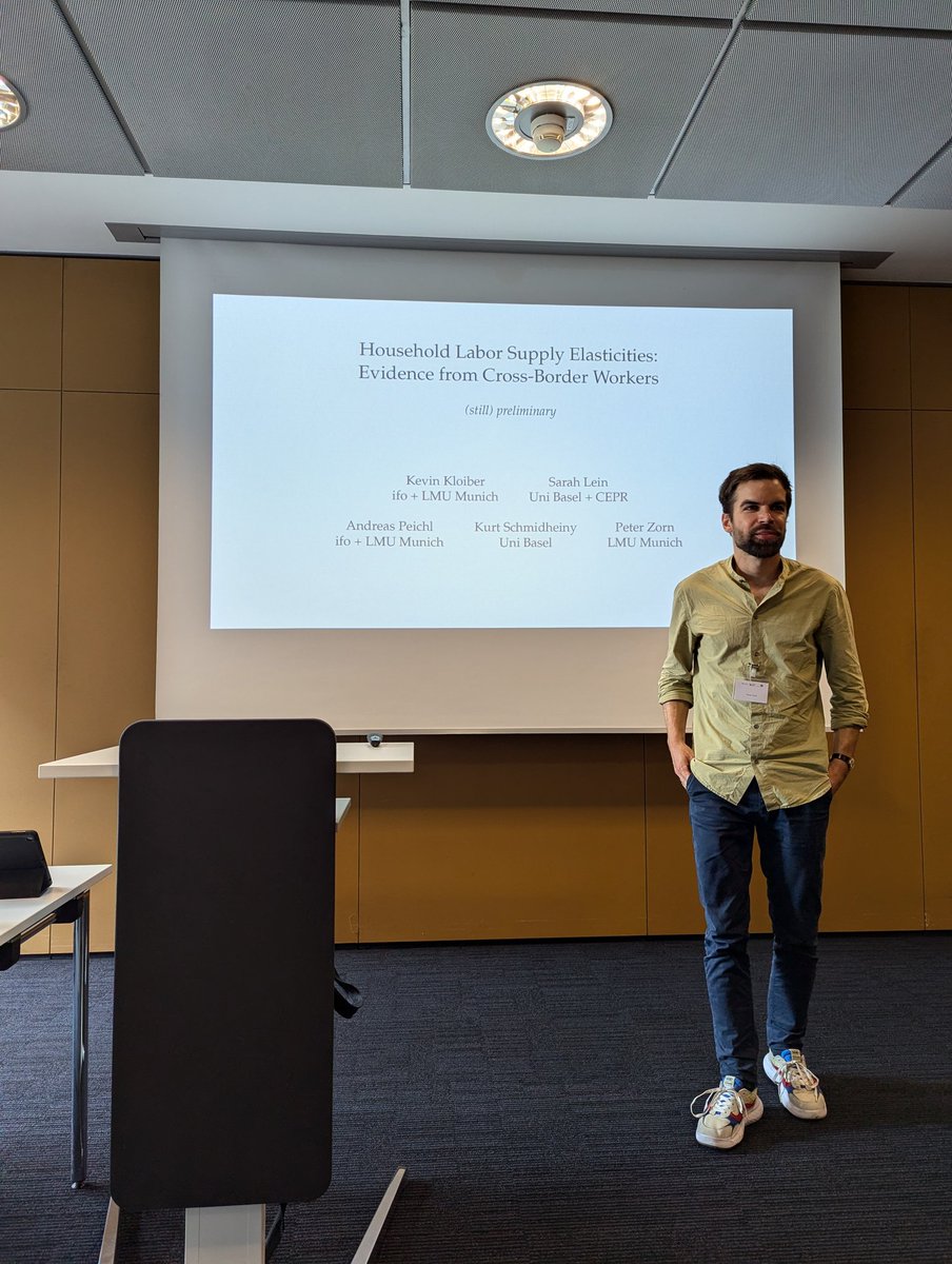 Andreas Gulyas (@andreas_gulyas) on Twitter photo We continue our labor market workshop with <a href="/_peterzorn/">Peter Zorn</a> talking about household labor supply elasticities
<a href="/EPoS224/">CRC TR 224 EPoS Bonn-Mannheim</a> <a href="/kuhnmo/">Moritz Kuhn</a> <a href="/EfiAdamopoulou/">Effrosyni (Efi) Adamopoulou</a> We continue our labor market workshop with <a href="/_peterzorn/">Peter Zorn</a> talking about household labor supply elasticities
<a href="/EPoS224/">CRC TR 224 EPoS Bonn-Mannheim</a> <a href="/kuhnmo/">Moritz Kuhn</a> <a href="/EfiAdamopoulou/">Effrosyni (Efi) Adamopoulou</a>