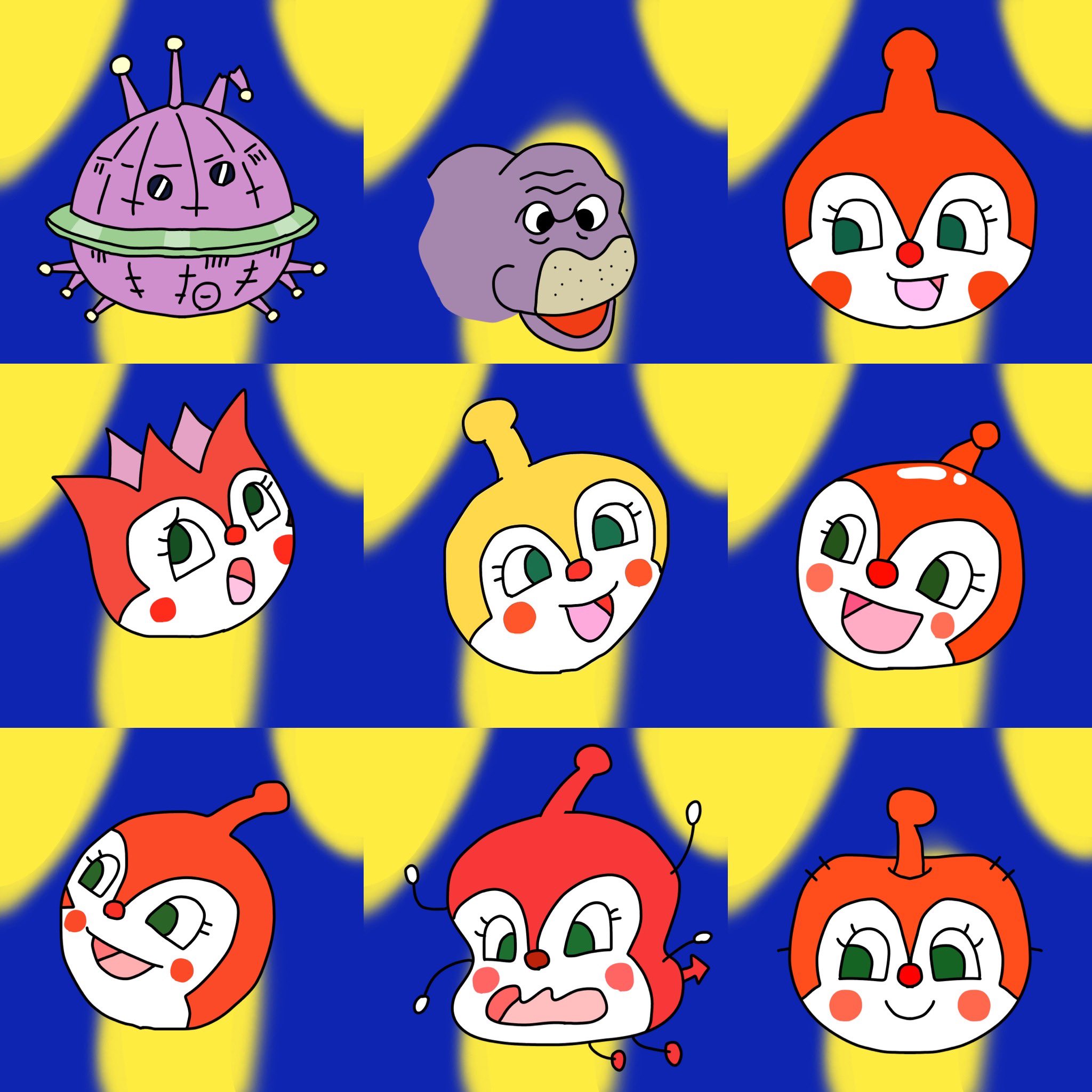 アンパンマンの絵 アンパンマン」のアイデア 63 件【2025】 | アンパンマン