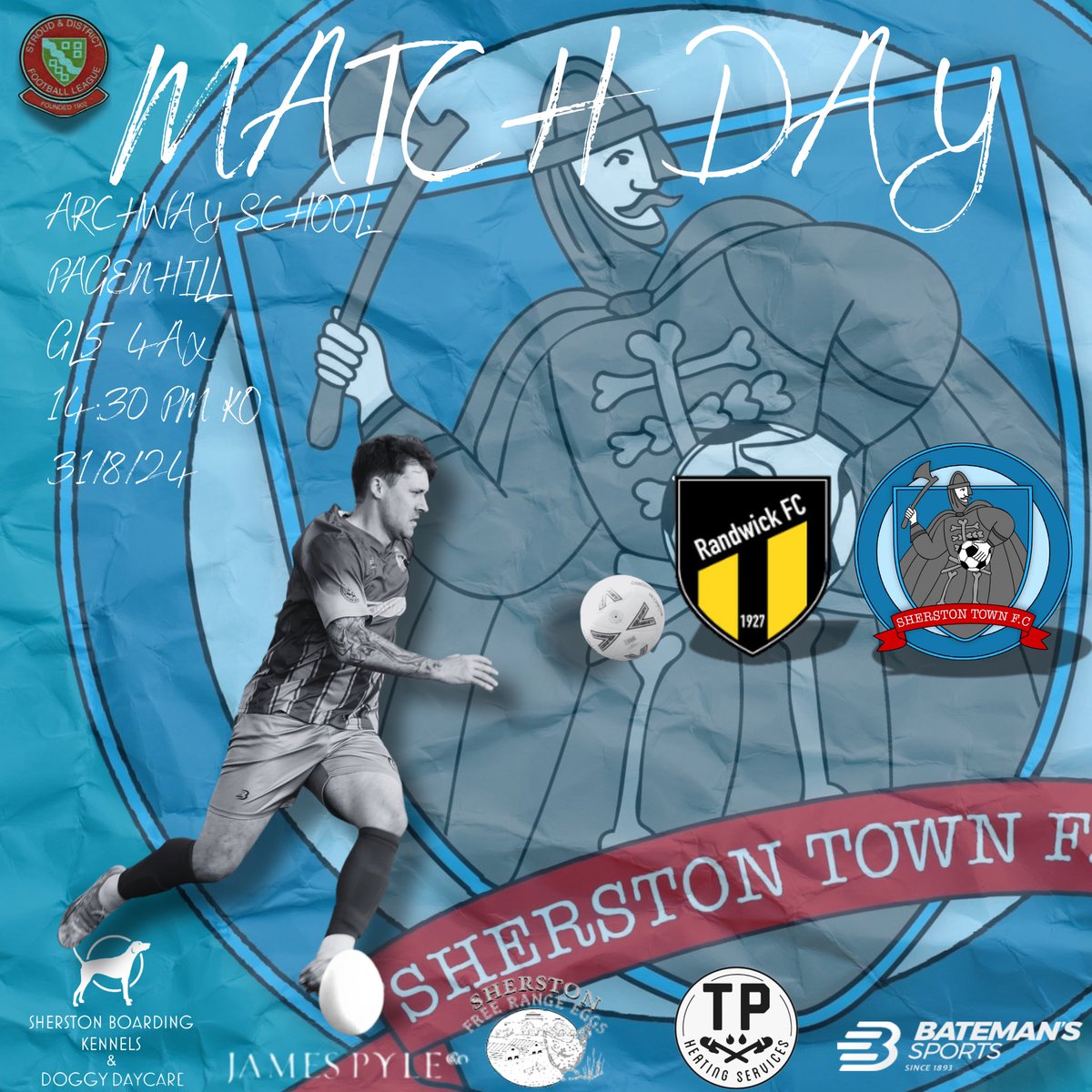 Sherston Town FC (@sherstontownfc) on Twitter photo It’s a match day baby todaaaaay as the first team travel over to <a href="/RandwickFC/">Randwick FC</a> for their first away trip of the season. Good luck fellas ❤️💙 It’s a match day baby todaaaaay as the first team travel over to <a href="/RandwickFC/">Randwick FC</a> for their first away trip of the season. Good luck fellas ❤️💙
