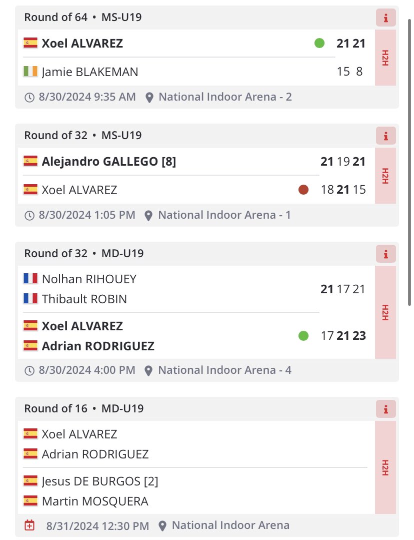 CB_ATHLOS's tweet photo. 🇮🇪☘️ VICTOR U19 IRISH OPEN 2024
🚨Moi atentos/as! Hoxe ás 12:30h ronda de 16avos de Xoel Álvarez co seu compañeiro Adrián Rodríguez (CB As Neves) en Dublín 🏸
🔴🎥 En DIRECTO: https://t.co/ftwW1pwM84
🔗: https://t.co/LCtDTLD4d6
#LUMEEE 🔥
❤️🤍🖤 https://t.co/Wsv4qneU8p