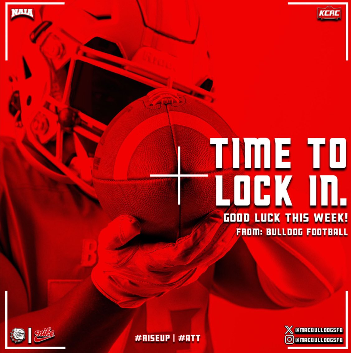 Thank you <a href="/CoachLeppke/">Mitch Leppke</a> for the love! <a href="/MACBulldogsFB/">McPherson Football</a>