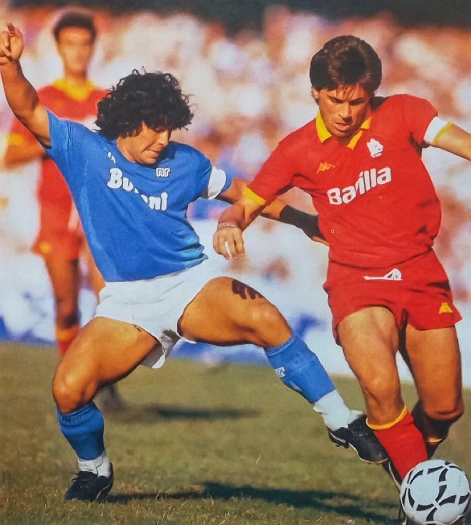 TheMagicSq's tweet photo. Diego vs Carlo. https://t.co/9P7WodyIPh