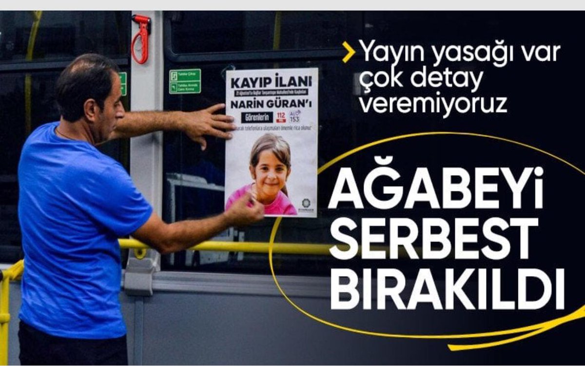 Narin Güran'ın ağabeyi serbest bırakıldı
turkiyeekspreshaber.com/gundem/narin-g…