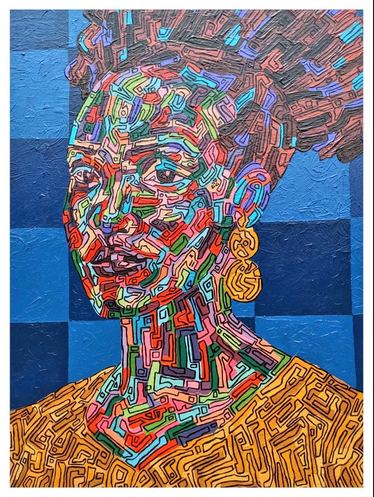 AmbRonAdam's tweet image. Most recommended to visit today the "Derrick solo exhibition" @envision_rwanda youth art center. Derrick Ndushabandi is an outstanding young talent with great imagination, techniques, and unique style.
@RwandaYouthArts
#VisitRwanda
@Derrickcox2500